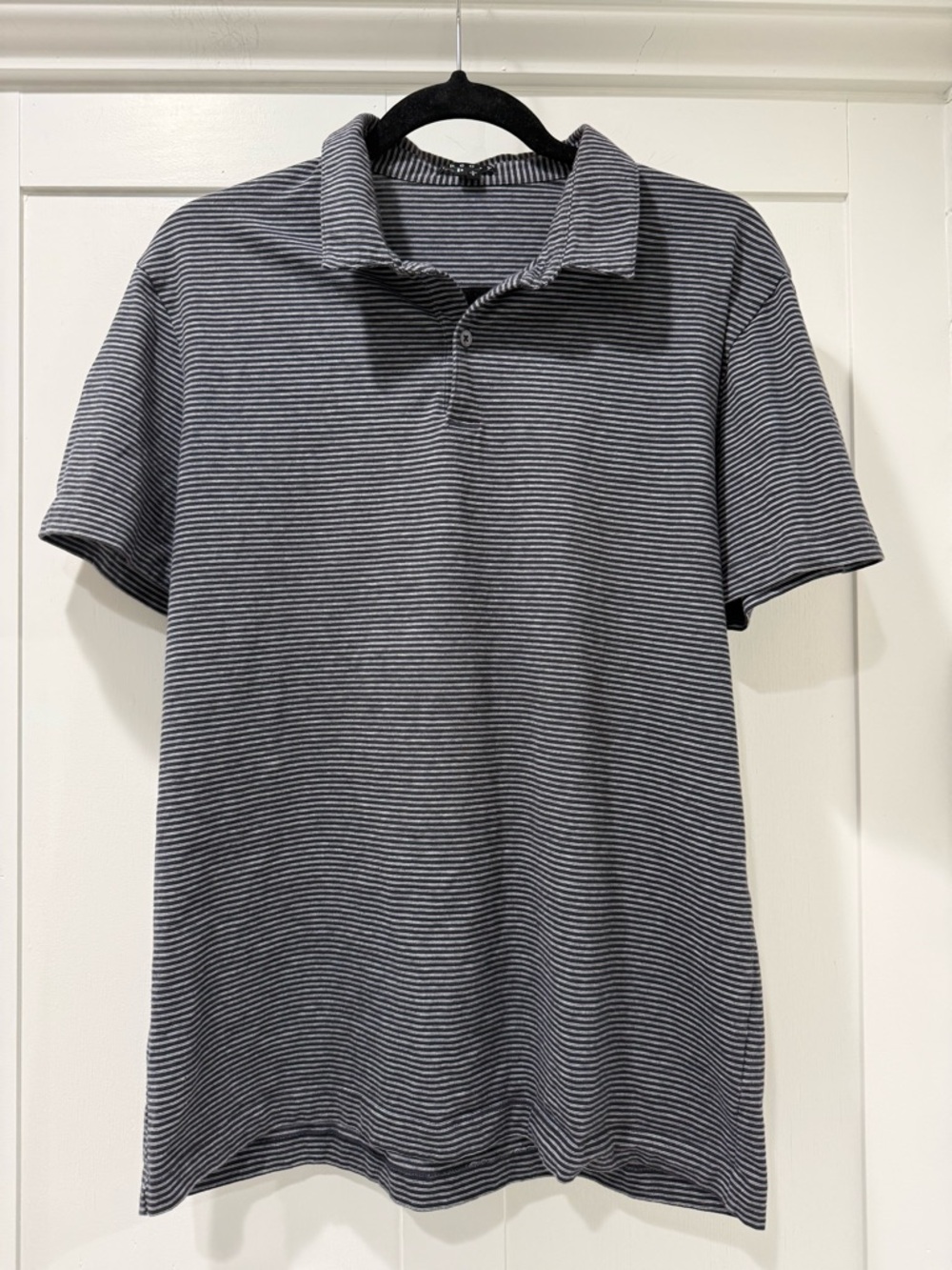 Theory Men's Striped‎ Polo Shirt